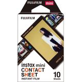 FujiFilm Instax Mini Film - Zwart - 1 x 10 stuks