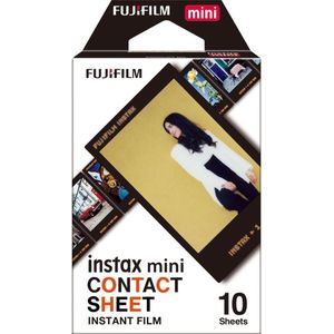 FujiFilm Instax Mini Film - Zwart - 1 x 10 stuks