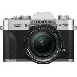 Fujifilm Systeemcamera X-T30 II Zilver + Fujinon XF standaard zoom lens 18-55 mm F2.8-4.0 R LM OIS