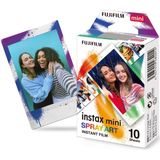 Fujifilm Instax Mini Film - Spray Art - Instant Fotopapier - 10 Stuks