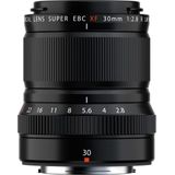 FUJINON XF30mmF2.8 R LM WR Macro, zwart