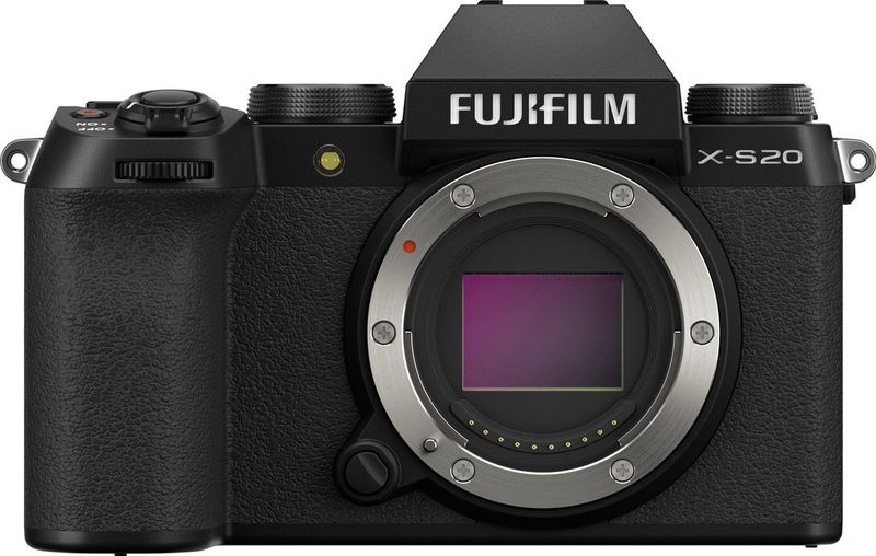 Fujifilm - X-S20 - Digitale Camera - Zwart - 26,1 MP - Geïntegreerde Beeldstabilisatie