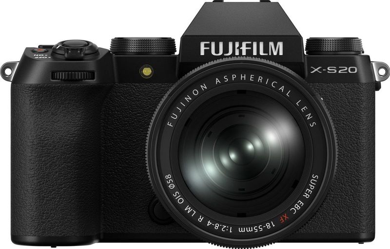 Fujifilm Systeemcamera X-S20 Zwart + Standaardlens XF18 - 55 Mm F/ 2.8 - 4 R LM OIS