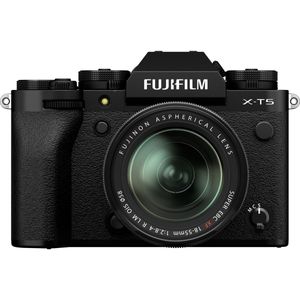 Fujifilm Systeemcamera X-T5 + Fujinon XF Standaardlens 18 - 55 Mm Zwart