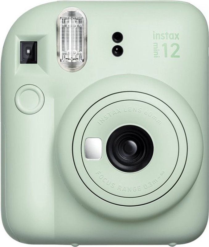 Fujifilm - Instax Mini 12 - Instantcamera - Zwart - EU-stekker