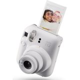 instax Fujifilm mini 12 instant mini camera, Clay White