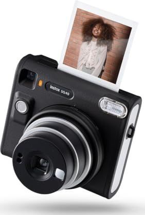 Fujifilm - Instax SQUARE SQ40 - Instant Camera - Zwart