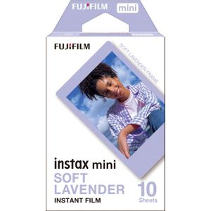 Fujifilm Instax Mini Film - Soft Lavendel - Instant fotopapier - 1 x 10 stuks