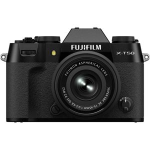Fujifilm X-T50 - Systeemcamera - + XC15-45mm Lens - Zwart