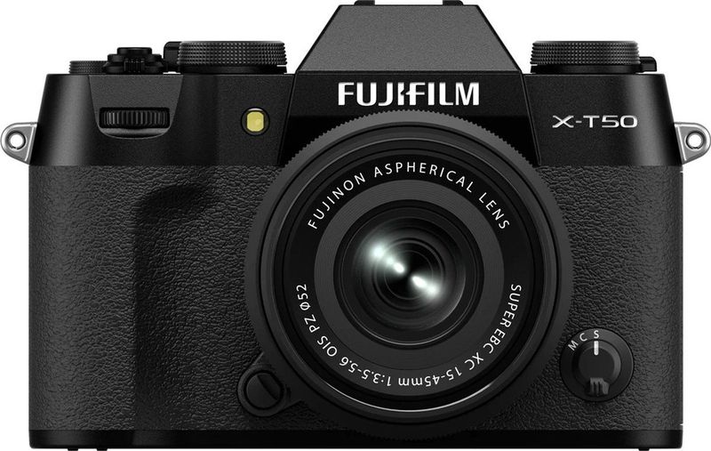 Fujifilm - X-T50 - Digitale Camera - Zwart - Inclusief XC 15-45mm Objectief