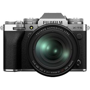 Fujifilm - X-T5 Kit - Camera - Zilver - 16 - 80 mm - 40.20 Mpx - APS-C / DX