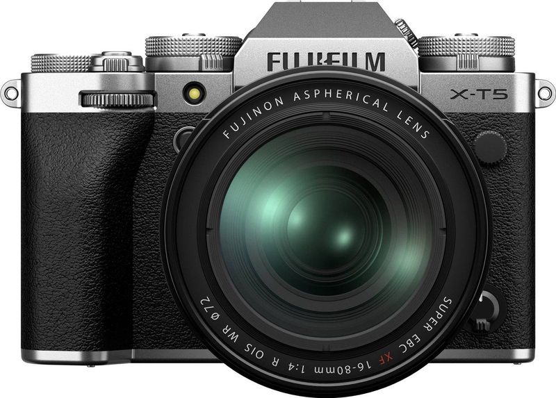 Fujifilm - X-T5 Kit - Camera - Zilver - 16 - 80 mm - 40.20 Mpx - APS-C / DX