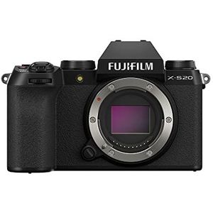 Fujifilm X-S20 - Spiegelloze Digitale Camera - Zwart - 26 MP - X-Trans CMOS 4 APS-C Sensor