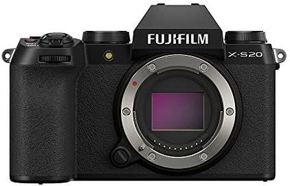Fujifilm X-S20 Camera - Zwart - Lichte Systeemcamera met 6,2K-video