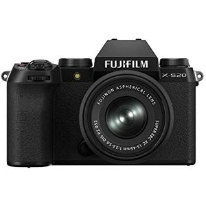 Fujifilm - X-S20 - Systeemcamera - Zwart - Inclusief XC 15-45mm