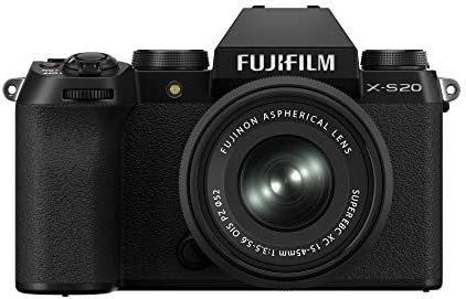 Fujifilm - X-S20 - Systeemcamera - Zwart - Inclusief XC 15-45mm