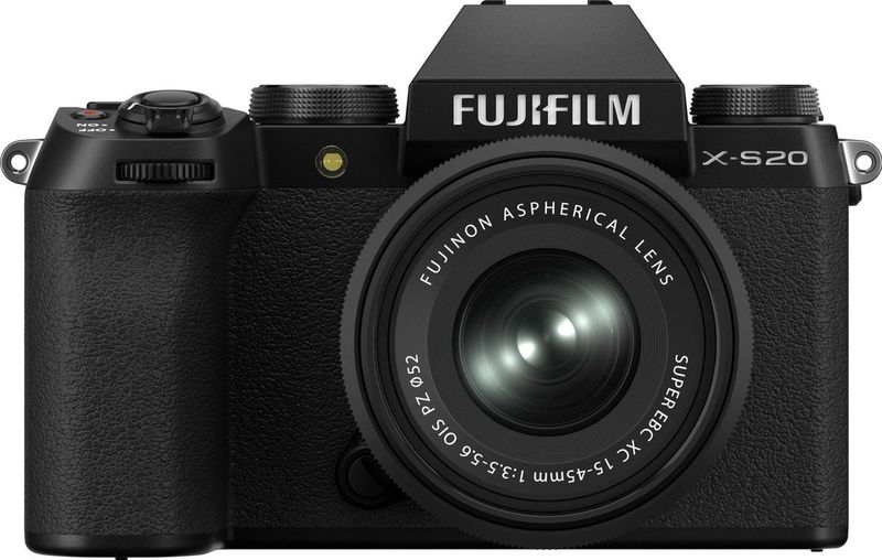 Fujifilm - X-S20 - Digitale Camera - Zwart - 26.1 MP - Inclusief XC 15-45mm