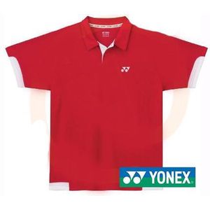 Yonex tennis badminton polo YTM-2113 rood - maat XS