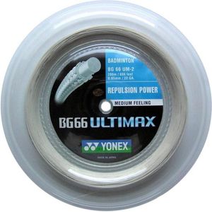 Yonex Rol BG-66 Ultimax Metallic White Snaren