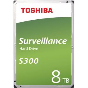 Toshiba S300 Surveillance HDD 8000GB SATA III interne harde schijf