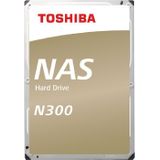 TOSHIBA - Interne harde schijf - N300 - 14TB - 7200 rpm - 3,5 (bulk) (HDWG21EUZSVA)