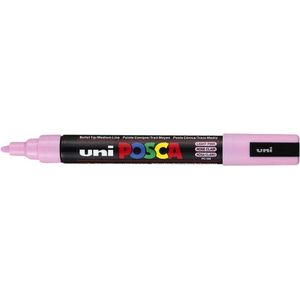 Verfstift posca pc5m m lichtroze | 6 stuks