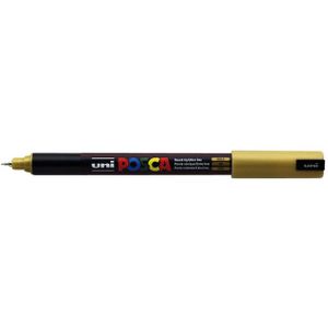 Verfstift posca pc1mr ef goud | 12 stuks