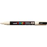 Verfstift Posca PC3M F beige | 6 stuks