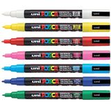 Verfstift Posca Pc3m F Wit - 1 Stuk - 6 Stuks