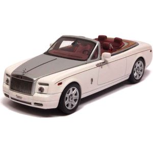 Rolls-Royce Phantom Drophead Coupe (Wit) (12 cm) 1/43 Kyosho [Modelauto - Schaalmodel - Miniatuurauto]