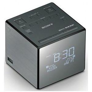 Sony XDR-C1DBP - Wekkerradio DAB+ - Zwart - USB Oplaadfunctie - Dubbel Alarm