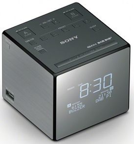 Sony XDR-C1DBP - Wekkerradio DAB+ - Zwart - USB Oplaadfunctie - Dubbel Alarm