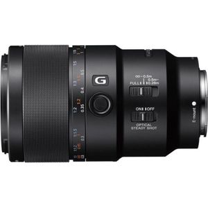Sony - FE 90mm f/2.8 Macro G OSS - Lens - Zwart - Beeldstabilisatie