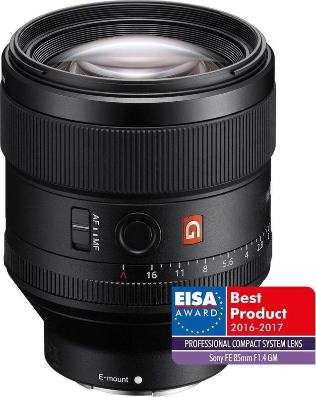 Sony FE 85mm f/1.4 GM objectief (SEL85F14GM.SYX)