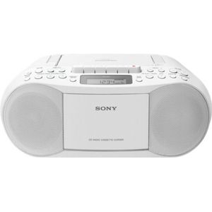 Sony CFDS70W Boombox 3.4W Wit