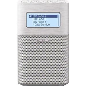 Sony XDR-V1BTD - Draagbare DAB+ Radio met Bluetooth en Wekker - Wit