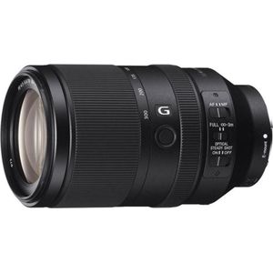 Sony FE 70-300mm f/4.5-5.6 G OSS (Sony E, Volledig formaat), Objectief, Zwart