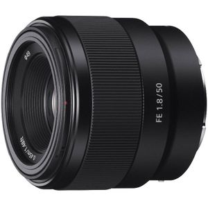 Sony FE 50mm f/1.8 - Prime Lens - Geschikt voor Portret- en Productfotografie