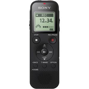 Sony ICD-PX470 dictaphone Intern geheugen & flash-kaart Zwart
