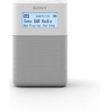 Sony XDR-V20D Radio, Dab+, Met Stereo-Luidspreker, Wit