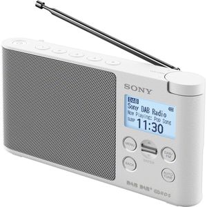 Sony XDR-S41D - DAB+ Radio - Wit