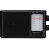 Sony - ICF-506 - Draagbare Radio - Zwart - Netstroom en Batterij