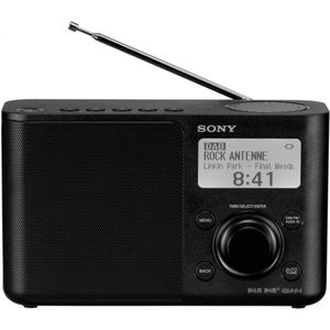 Sony XDR-S61D - DAB+ Radio - Zwart