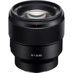 Sony - FE 85mm 1.8 - Objectief - Zwart - Full Frame E-Mount