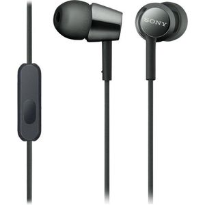 Sony MDR-EX155AP In-ear Oordopjes Zwart