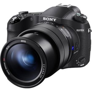 Sony RX10 IV | Geavanceerde Premium Compact Camera (1.0-type sensor, 24-600 mm F2.8-4.0 Zeiss-lens, snelle 0.03s autofocus, 4K-filmopname)