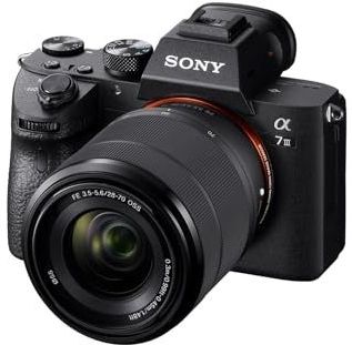 Sony Alpha 7 III Kit (28 - 70 mm, 24.20 Mpx, Volledig formaat), Camera, Zwart