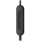 Sony WI-Xb400B Draadloze In-Oor Hoofdtelefoon, Ingebouwde Spraakassistent, Nekband Design, Bluetooth 5.0, NFC, Zwart