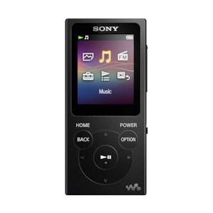 Sony NW-E394L Walkman 8 GB muziekspeler met display 1,77 inch drag & drop, ClearAudio+, PCM, AAC, WMA en MP3 (zwart)