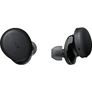 Sony WF-XB700 draadloze Bluetooth-hoofdtelefoon, batterijduur van 18 uur en snel opladen en compatibel met spraakassistent, zwart